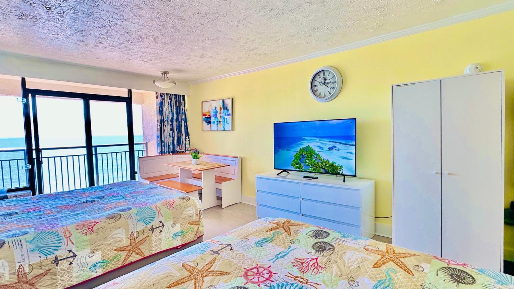 New ! Unique Oceanfront Condo At Ocean Reef Resort-Free Parking - Amazing Pools เมอร์เทิลบีช ภายนอก รูปภาพ